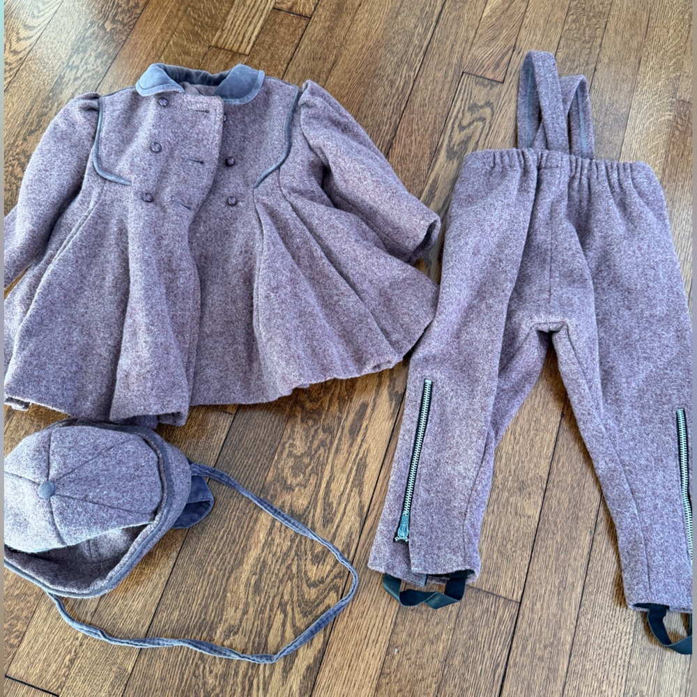 Vintage Rothschild Toddler Wool Winter Set